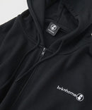 【BRKNHOME/ブロークンホーム】バックプリント フルジップ スウェットパーカー