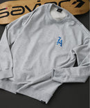 【SAVIER：サビアー】LA ロゴ刺繍 ルーズスウェット 【セットアップ可能】/ LA Logo