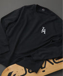 【SAVIER：サビアー】LA ロゴ刺繍 ルーズスウェット 【セットアップ可能】/ LA Logo