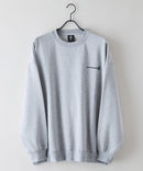 【BRKNHOME/ブロークンホーム】スプレープリント スウェットトレーナー