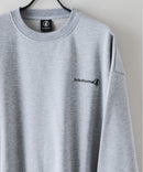 【BRKNHOME/ブロークンホーム】スプレープリント スウェットトレーナー