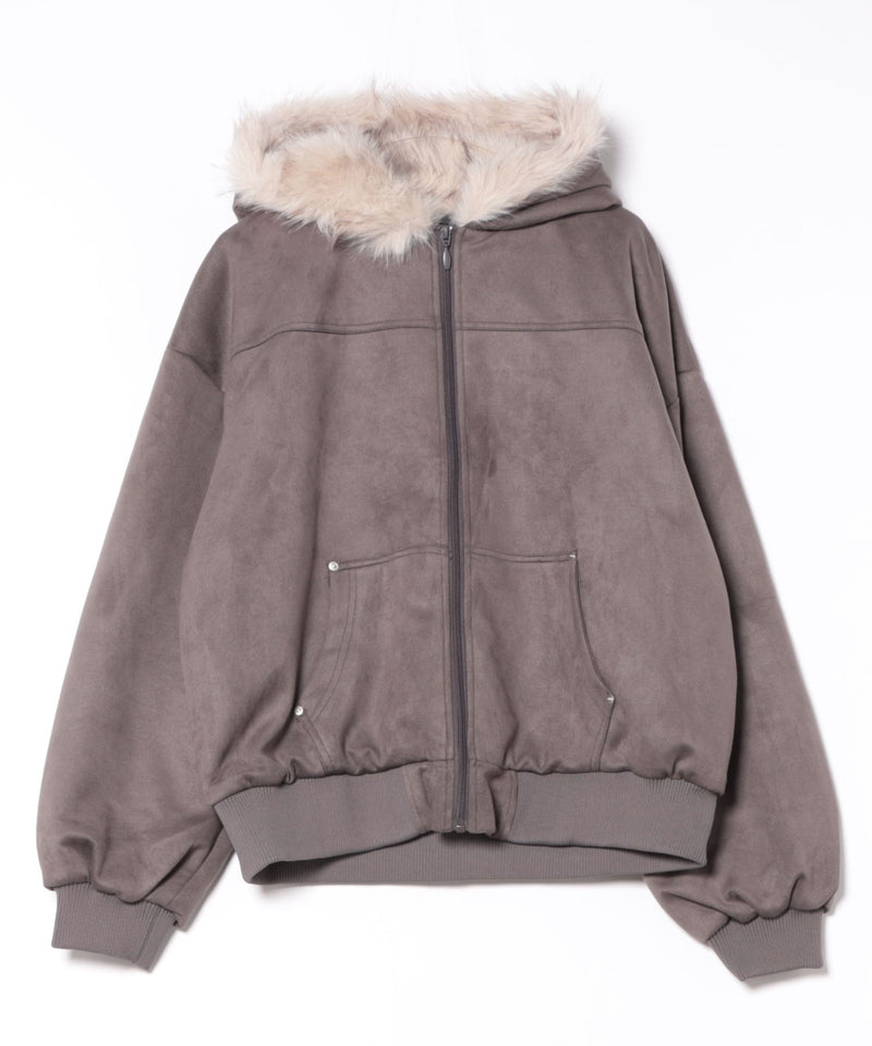 【__gram./スペースグラム】スウェードライク中綿Ｎ-2Ｂ