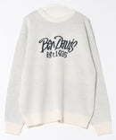 【BEN DAVIS/ベンデイビス】ジャガードニット クルーネックセーター