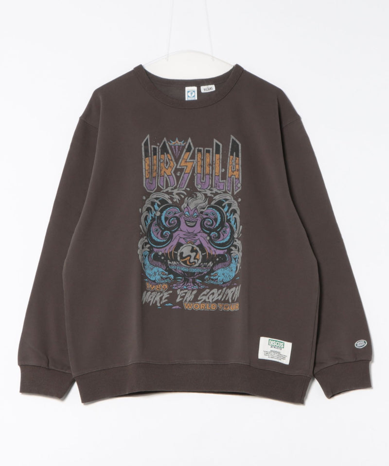 【DISCUS/ディスカス】DISCUS×VILLAINS SWEAT ディズニー ヴィランズ クルーネック スウェット