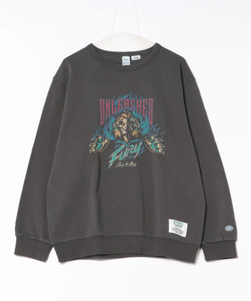 【DISCUS/ディスカス】DISCUS×VILLAINS SWEAT ディズニー ヴィランズ クルーネック スウェット