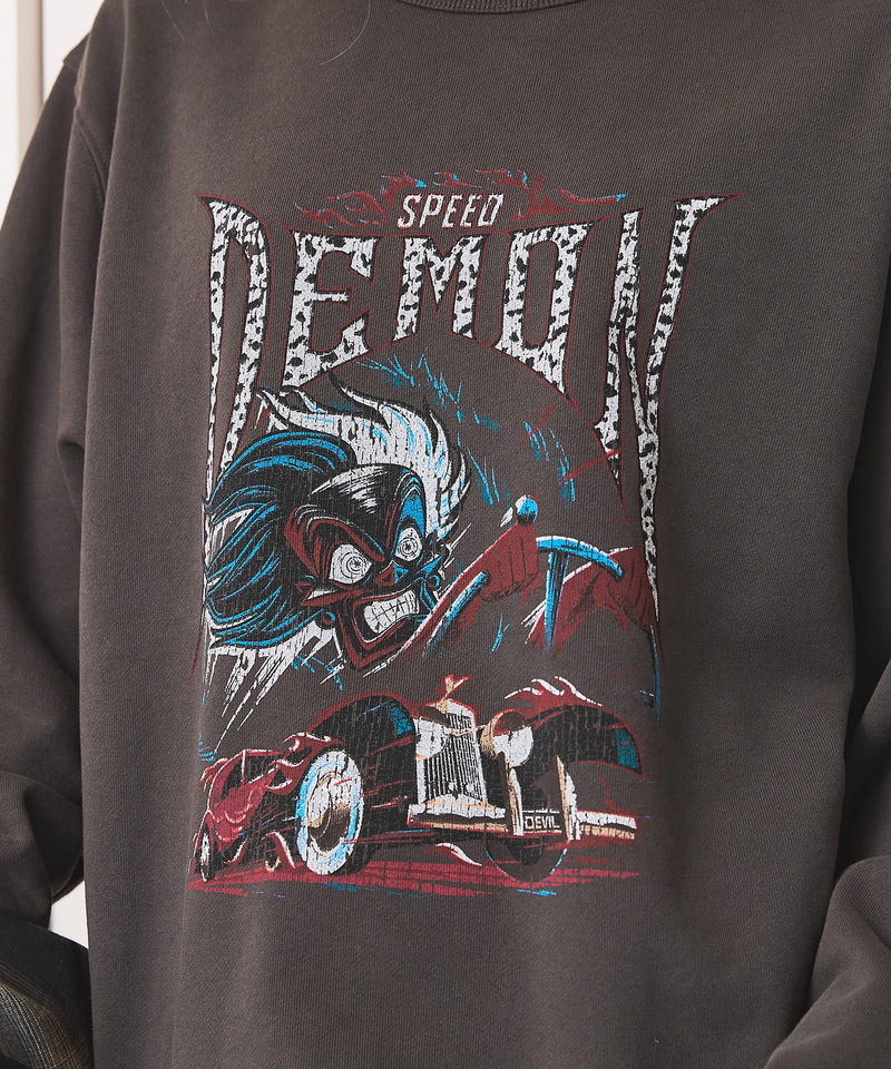 【DISCUS/ディスカス】DISCUS×VILLAINS SWEAT ディズニー ヴィランズ クルーネック スウェット