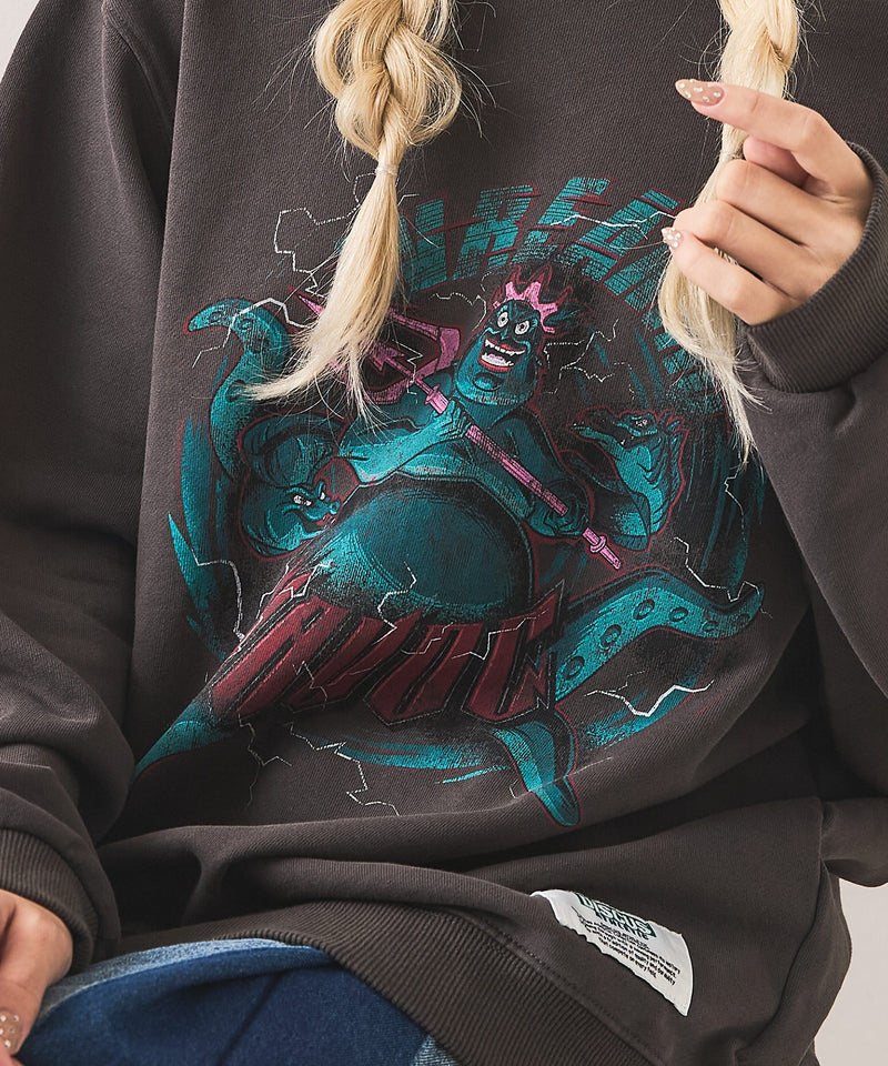 【DISCUS/ディスカス】DISCUS×VILLAINS SWEAT ディズニー ヴィランズ クルーネック スウェット