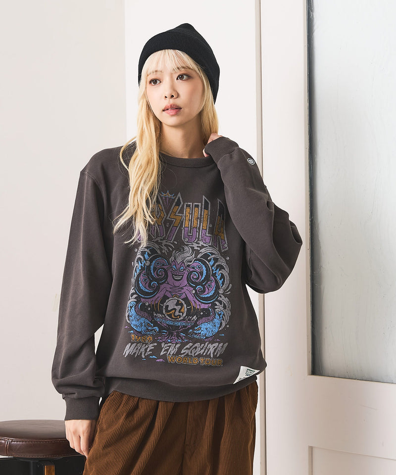 【DISCUS/ディスカス】DISCUS×VILLAINS SWEAT ディズニー ヴィランズ クルーネック スウェット
