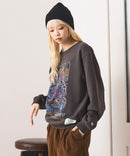 【DISCUS/ディスカス】DISCUS×VILLAINS SWEAT ディズニー ヴィランズ クルーネック スウェット