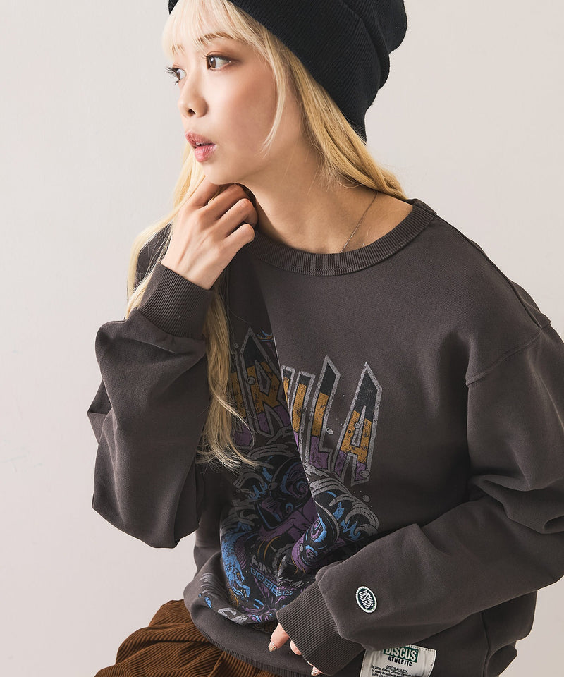 【DISCUS/ディスカス】DISCUS×VILLAINS SWEAT ディズニー ヴィランズ クルーネック スウェット