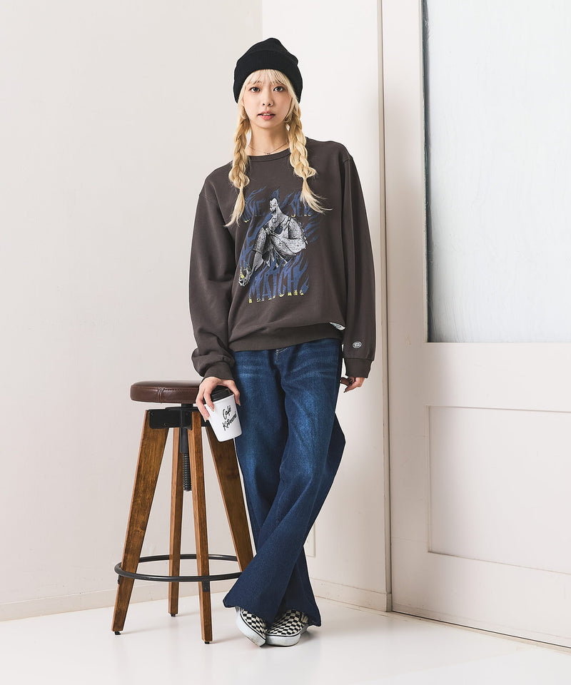 【DISCUS/ディスカス】DISCUS×VILLAINS SWEAT ディズニー ヴィランズ クルーネック スウェット