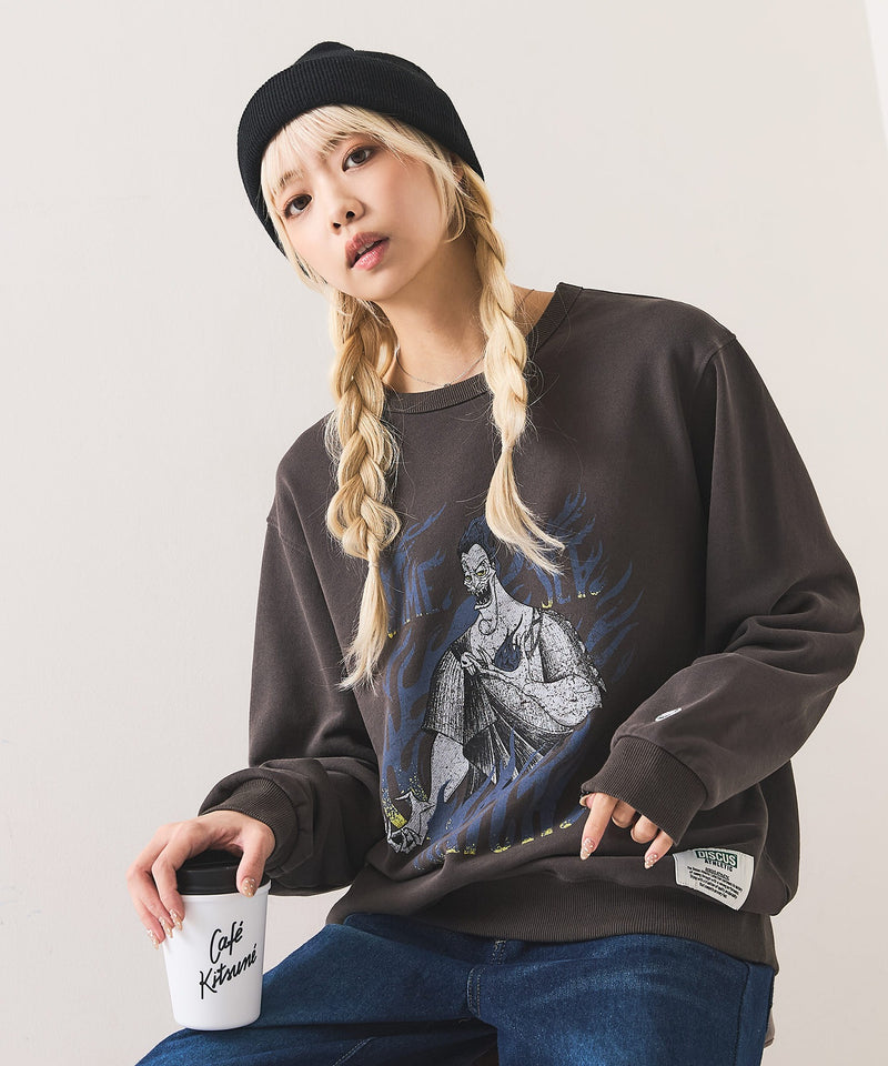 【DISCUS/ディスカス】DISCUS×VILLAINS SWEAT ディズニー ヴィランズ クルーネック スウェット
