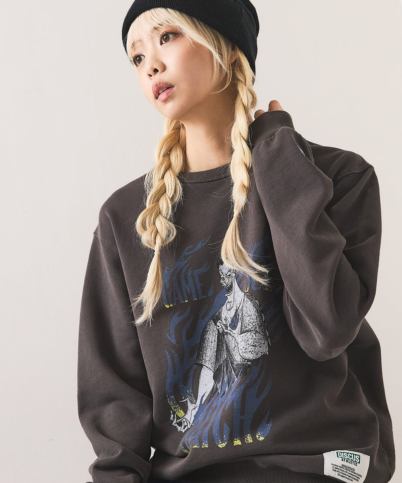 【DISCUS/ディスカス】DISCUS×VILLAINS SWEAT ディズニー ヴィランズ クルーネック スウェット