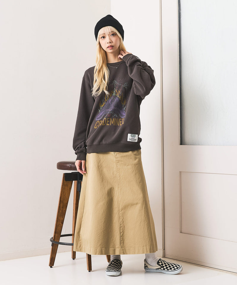 【DISCUS/ディスカス】DISCUS×VILLAINS SWEAT ディズニー ヴィランズ クルーネック スウェット