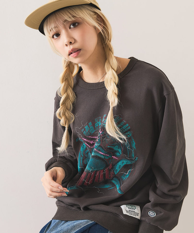 【DISCUS/ディスカス】DISCUS×VILLAINS SWEAT ディズニー ヴィランズ クルーネック スウェット
