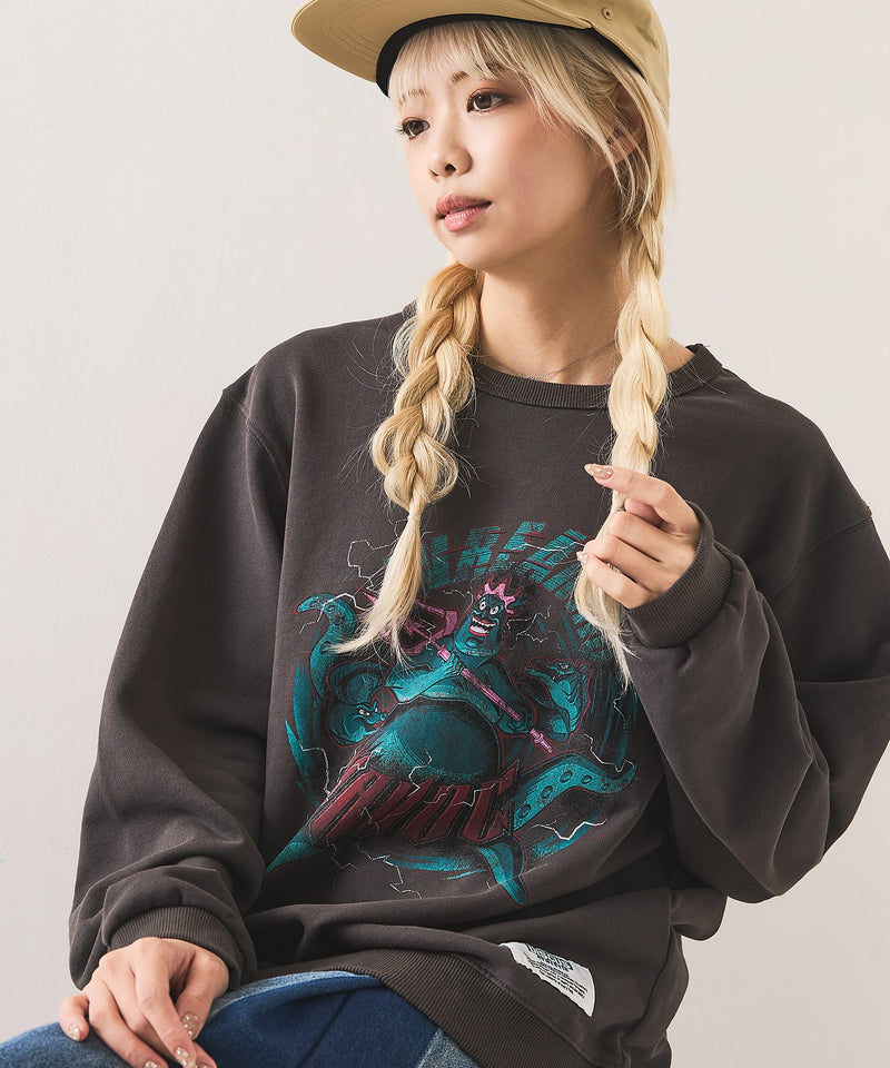 【DISCUS/ディスカス】DISCUS×VILLAINS SWEAT ディズニー ヴィランズ クルーネック スウェット