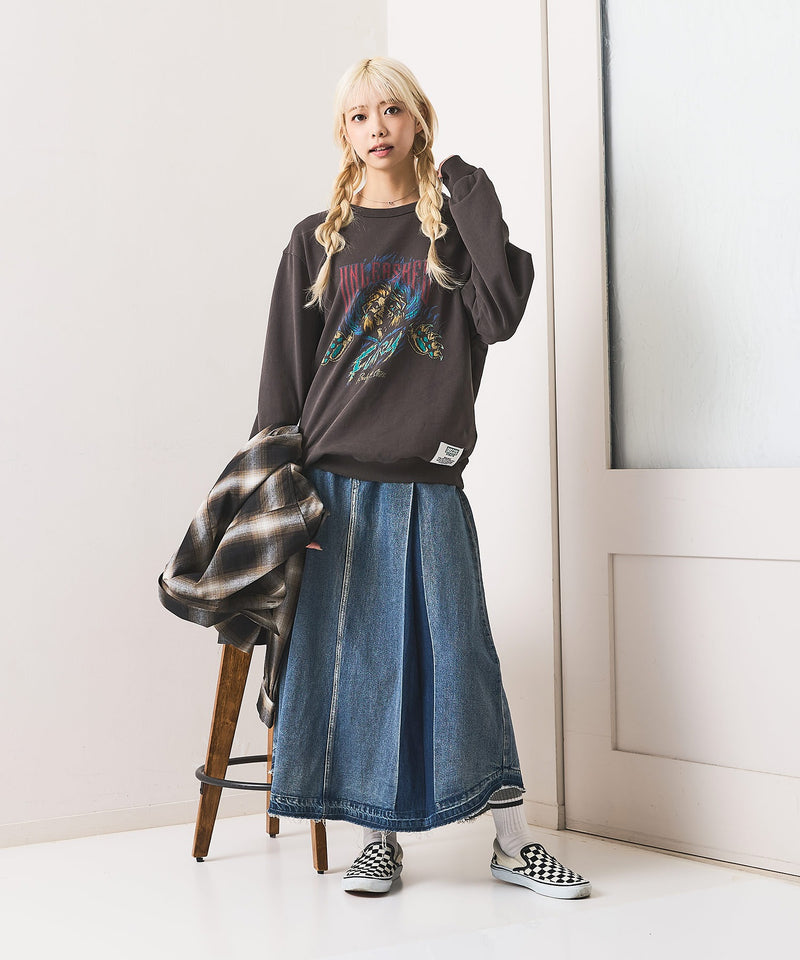 【DISCUS/ディスカス】DISCUS×VILLAINS SWEAT ディズニー ヴィランズ クルーネック スウェット