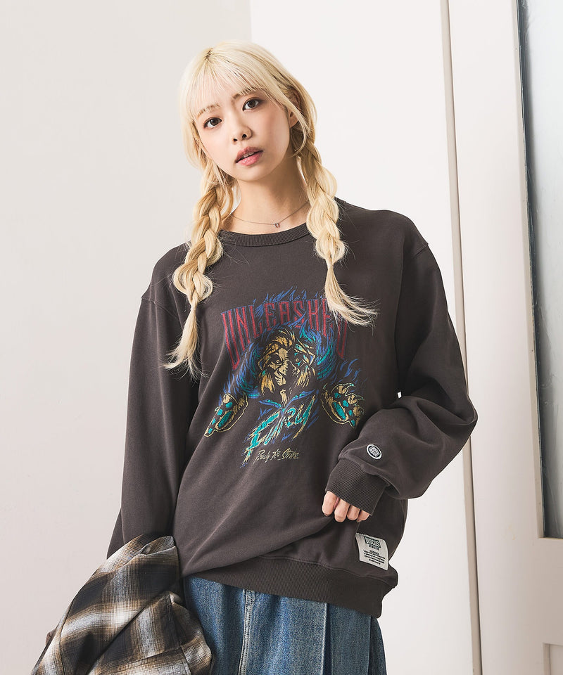 【DISCUS/ディスカス】DISCUS×VILLAINS SWEAT ディズニー ヴィランズ クルーネック スウェット