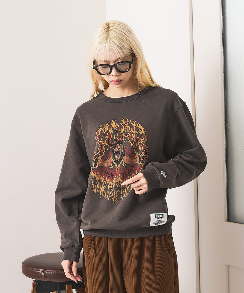 【DISCUS/ディスカス】DISCUS×VILLAINS SWEAT ディズニー ヴィランズ クルーネック スウェット