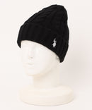 【U.S. POLO ASSN./ユーエスポロアッスン】ワンポイント刺繍 ニットビーニー