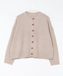 【C-FORTPOINT/フォートポイント】ポップコーン編みニットカーディガン