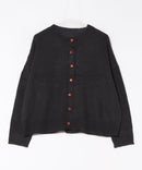 【C-FORTPOINT/フォートポイント】ポップコーン編みニットカーディガン