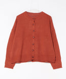 【C-FORTPOINT/フォートポイント】ポップコーン編みニットカーディガン