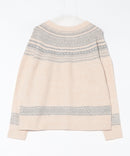 【C-FORTPOINT/フォートポイント】求心柄カーディガン