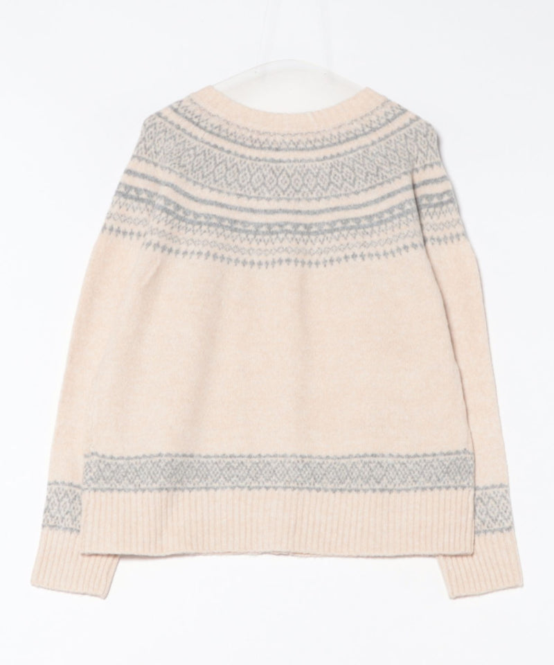 【C-FORTPOINT/フォートポイント】求心柄カーディガン