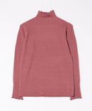 【C-FORT POINT/フォートポイント】リブハイネック ニットプルオーバー