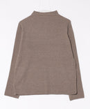 【C-FORT POINT/フォートポイント】リブボトルネック ニットプルオーバー