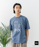 【GODZILLA/ゴジラ】【コットン100％のしっかりした生地 ドロップショルダー】オリジナルデザイン 刺繍Tシャツ ゴジラ キングギドラ メカゴジラ コラボ 特撮 映画 キャラT オーバーサイズ