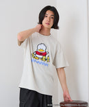 【SANRIO CHARACTERS/サンリオキャラクターズ】オリジナルデザインＴシャツ 刺繍 ドロップショルダー ユニセックス ❘ジーンズメイト公式オンラインショップ