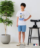 【PEANUTS×MLB】オリジナルデザイン KIDS Ｔシャツ 刺繍 130cm～160cm ユニセックス