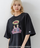 【DISCUS/ディスカス】【選べる丈感・ビーバス＆バッドヘッド】DISCUS×BEAVIS AND BUTT-HEAD コラボＴシャツ 綿100% クルーネック アニメ キャラクタープリント アメカジ ストリート