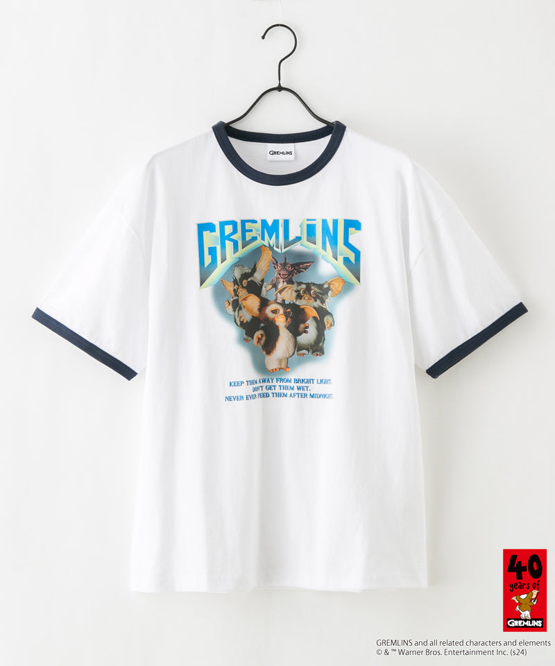 【2024新規】グレムリン オリジナルデザイン Tシャツ ギズモ ドロップショルダー ビッグシルエット ユニセックス