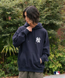 【MLB/メジャーリーグベースボール】裏起毛 バックロゴ フーディー プルオーバーパーカー