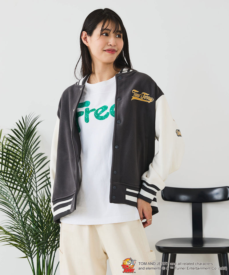 【TOM&JERRY/トムとジェリー】フリースボンディングスタジャン