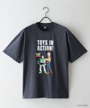 【TOY STORY/トイ・ストーリー】【限定オリジナルデザイン】半袖Tシャツ 綿100% ドロップショルダー ワンポイント バックプリント ディズニー ピクサー キャラクター クルーネック Disney ユニセックス