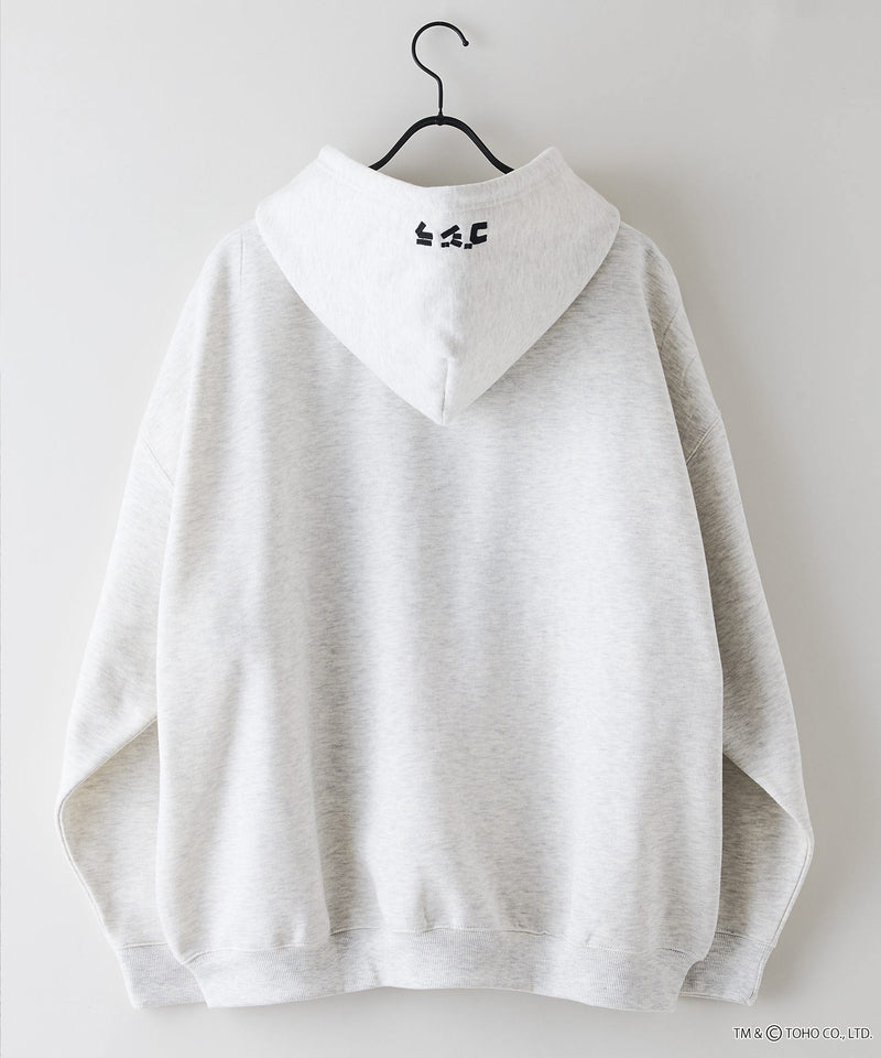 【GODZILLA/ゴジラ】ゴジラ キングギドラ オリジナルデザイン ビッグシルエット 裏起毛 プルオーバーパーカー フーディー ドロップショルダー オーバーサイズ