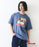 『グレムリン』 オリジナルデザイン 刺繍 Tシャツ ギズモ ドロップショルダー ビッグシルエット ユニセックス キャラクター
