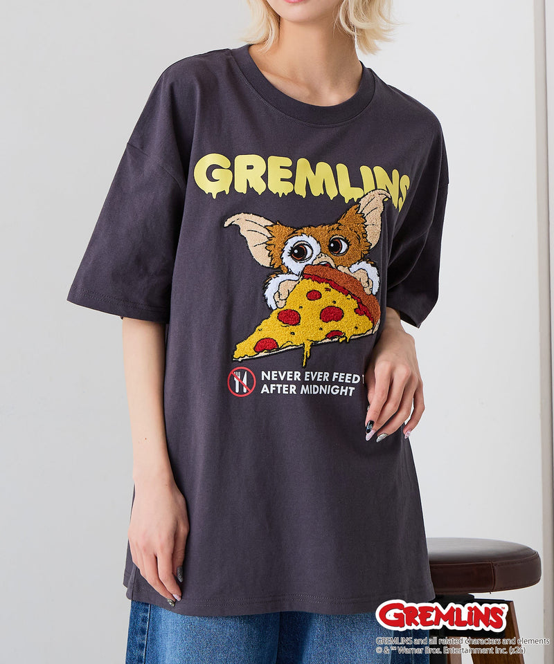 Supreme グレムリン刺繍 フットボールシャツ M Gremlins/グレムリン】オリジナルデザインTシャツ 刺繍 ドロップ