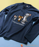 【2025新作】TOM AND JERRY トムとジェリー オリジナルデザイン TCダンボール Tトレーナー トム ジェリー タフィー スパイク