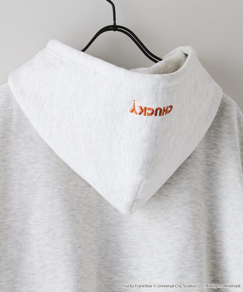 【CHUCKY/チャッキー】オリジナルデザイン 裏起毛パーカー フーディー CHUCKY チャッキー ティファニー