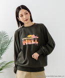 【DISCUS×HOT STUFF×Casper】キャラクタープリントスウェットトレーナー メンズ レディース ユニセックス