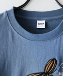 【ムーミン】 【綿100%のしっかりした生地】オリジナルデザイン キャラクター刺繍Tシャツ リトルミイ ニョロニョロ 大人カジュアル ユニセックス