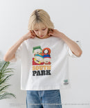 【DISCUS/ディスカス】【選べる丈感・サウスパーク】DISCUS×SOUTHPARK コラボＴシャツ 綿100% クルーネック アニメ キャラクタープリント アメカジ ストリート