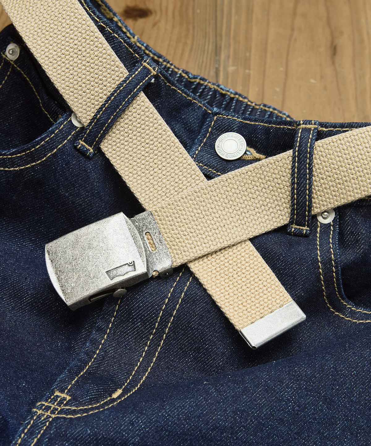 Levi's/リーバイス】シルバーバックルGIベルト