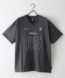 【BRKNHOME/ブロークンホーム】×【ZERO STAIN/ゼロステイン】【ホッケー風デザイン】コラボTシャツ 汗染み防止 ワンポイント オーバーサイズ