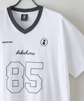 【BRKNHOME/ブロークンホーム】×【ZERO STAIN/ゼロステイン】【ホッケー風デザイン】コラボTシャツ 汗染み防止 ワンポイント オーバーサイズ